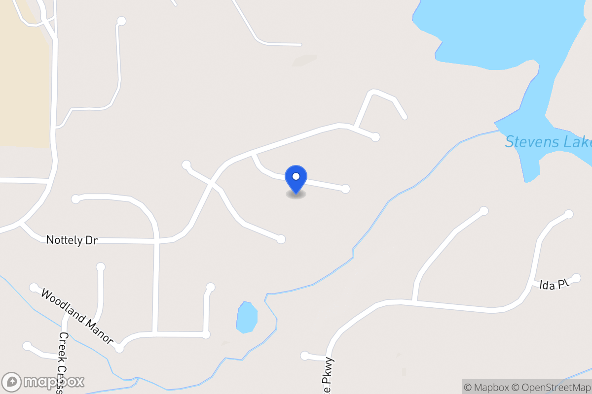 Map of 743 Burton Cir