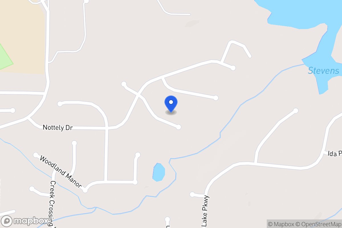 Map of 712 Sinclair Lane
