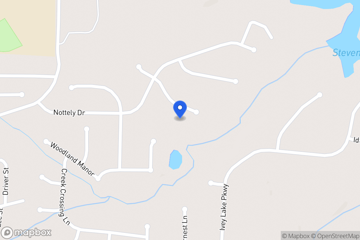 Map of 713 Sinclair Lane