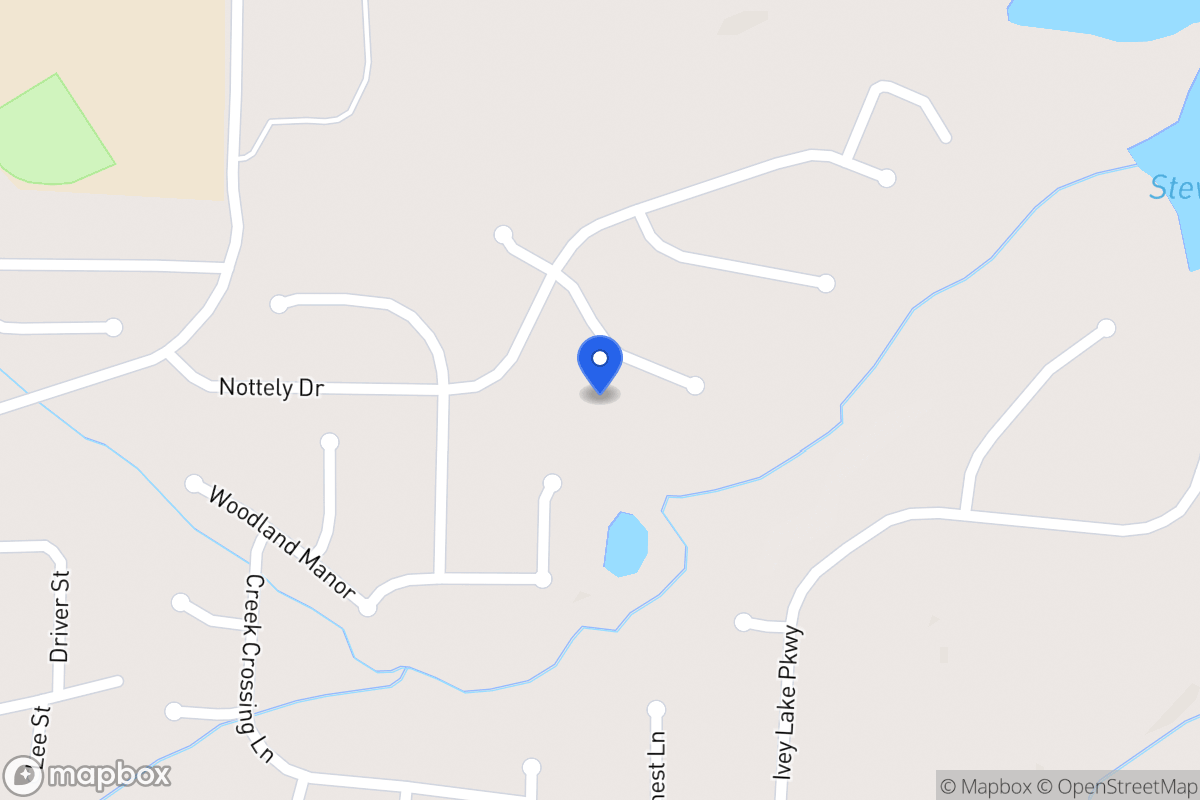 Map of 709 Sinclair Lane