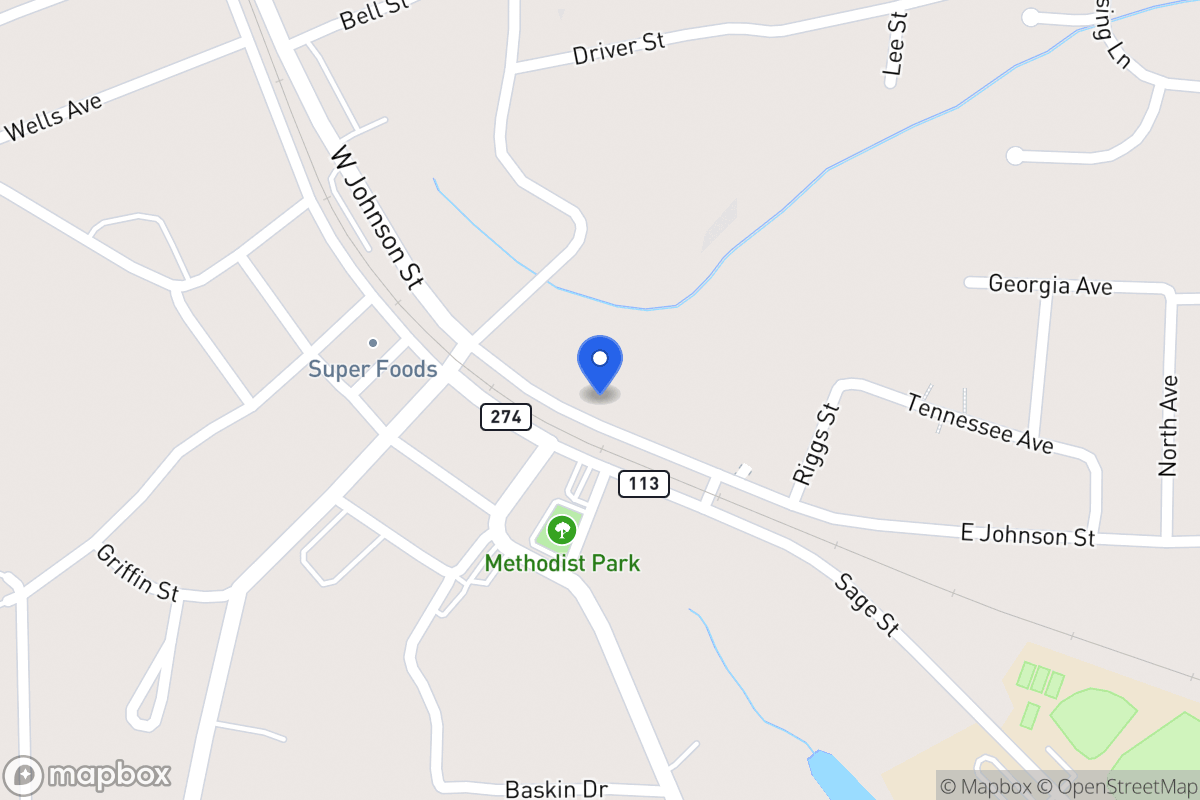 Map of 44 E Johnson St