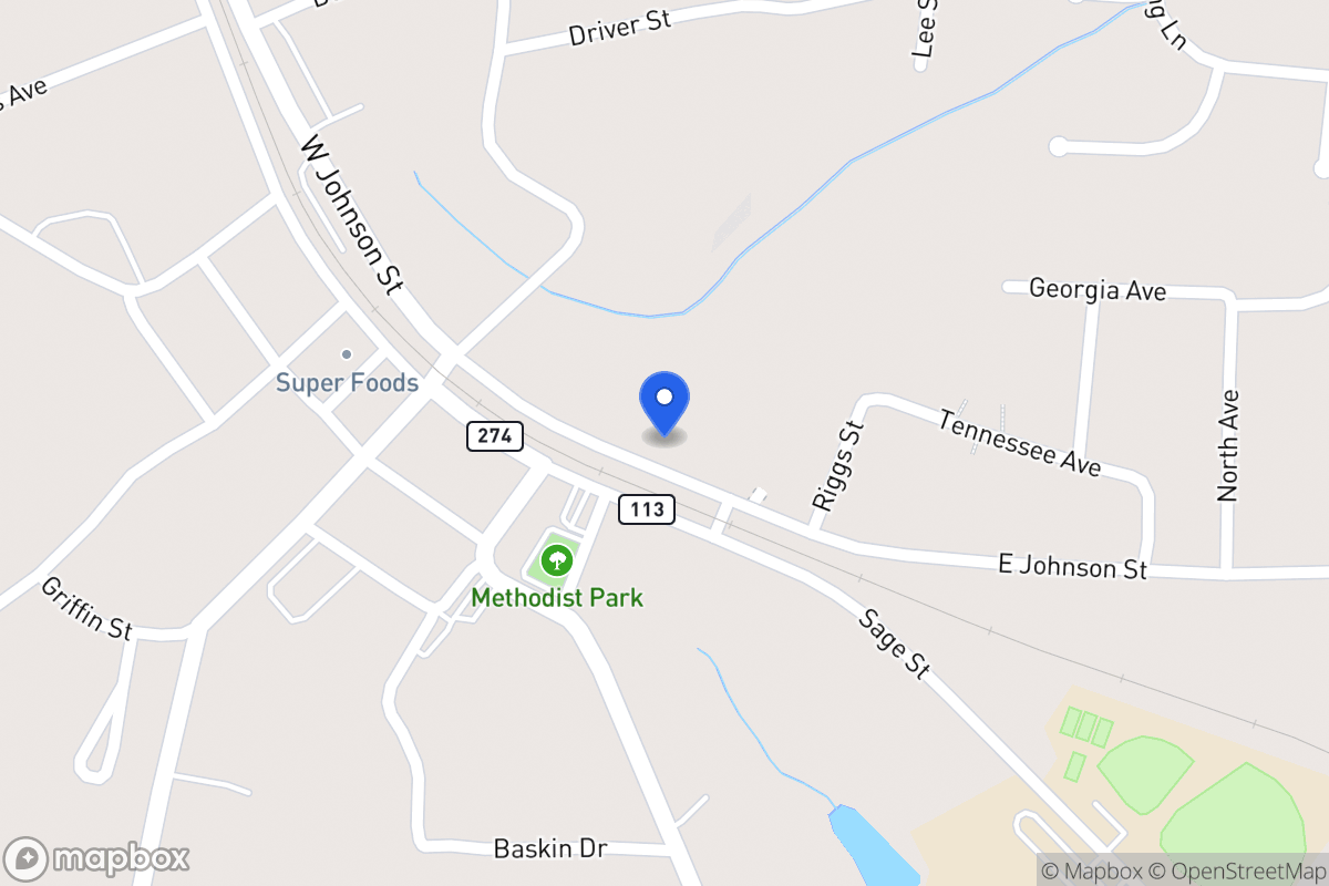 Map of 66 E Johnson St