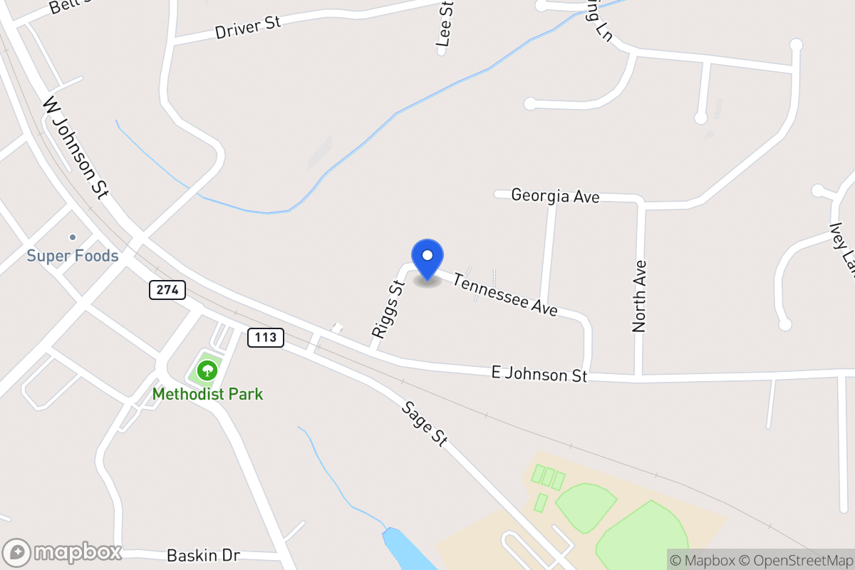 Map of 35 Riggs St
