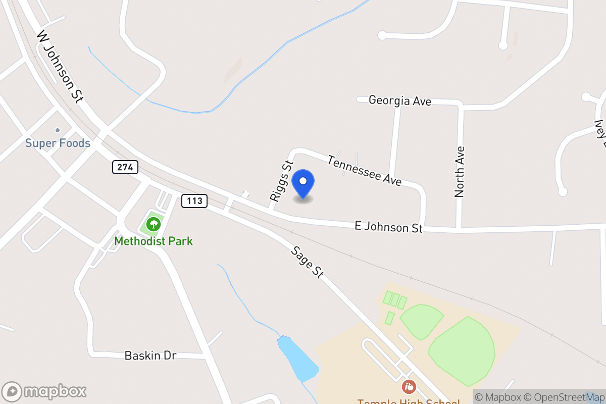 Map of 134 E Johnson St