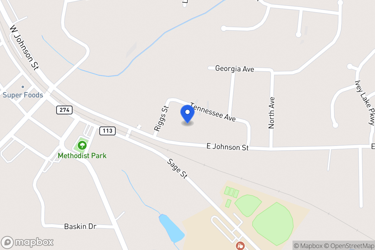 Map of 146 E Johnson St