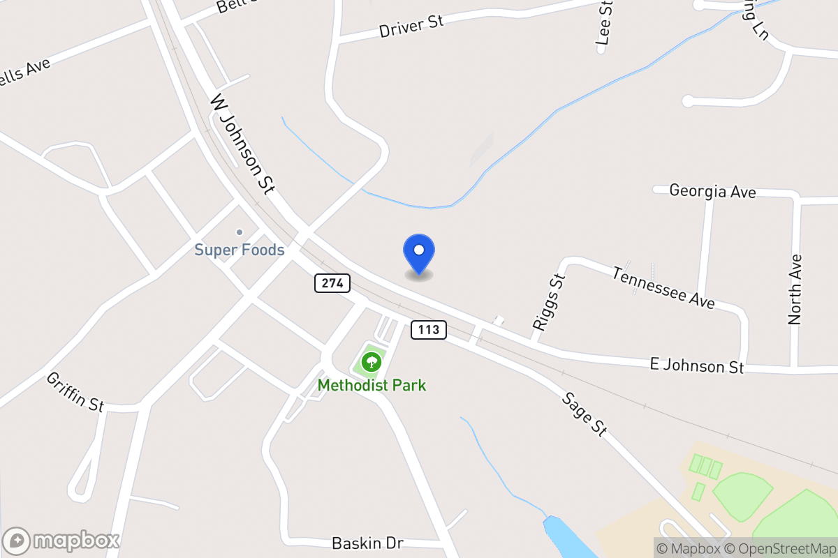 Map of 52 E Johnson St