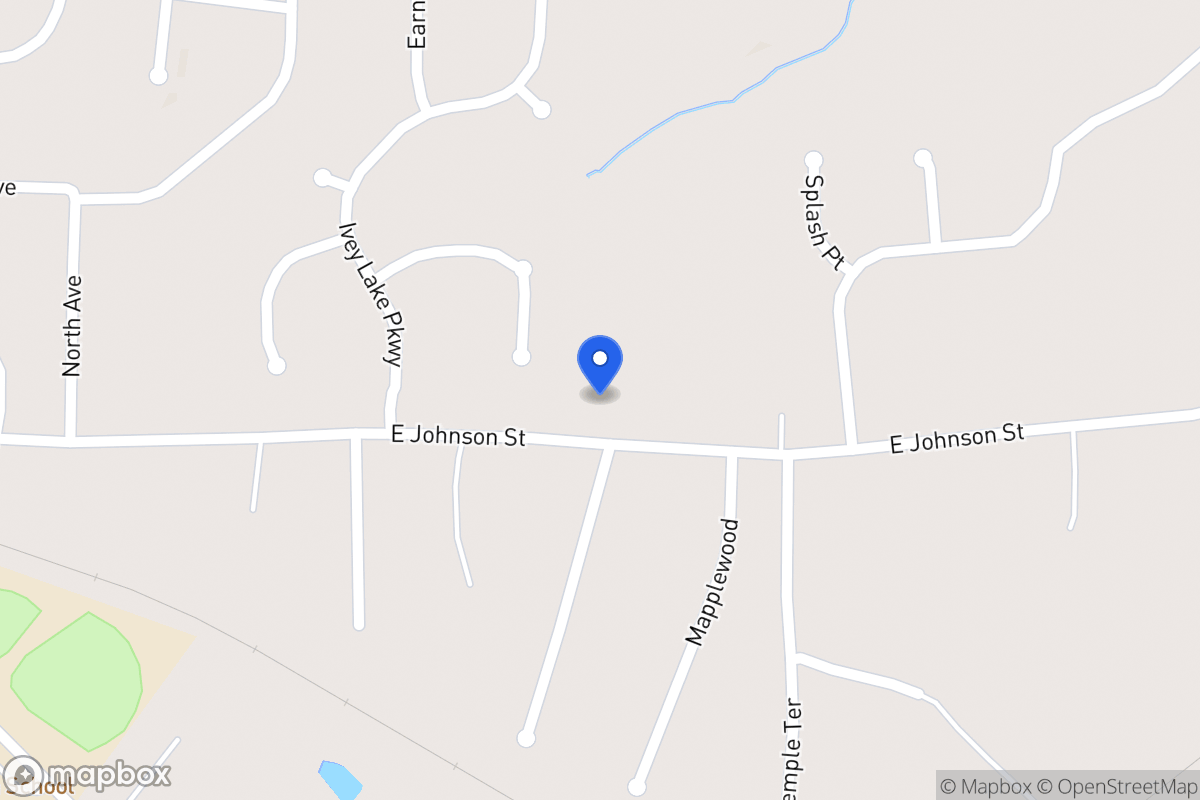 Map of 418 E Johnson St