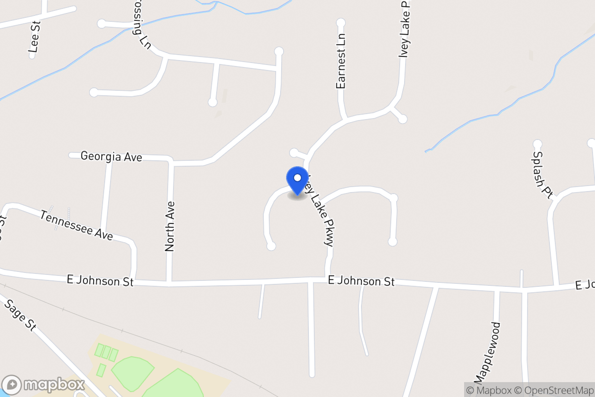 Map of 120 Ivey Lake Pkwy