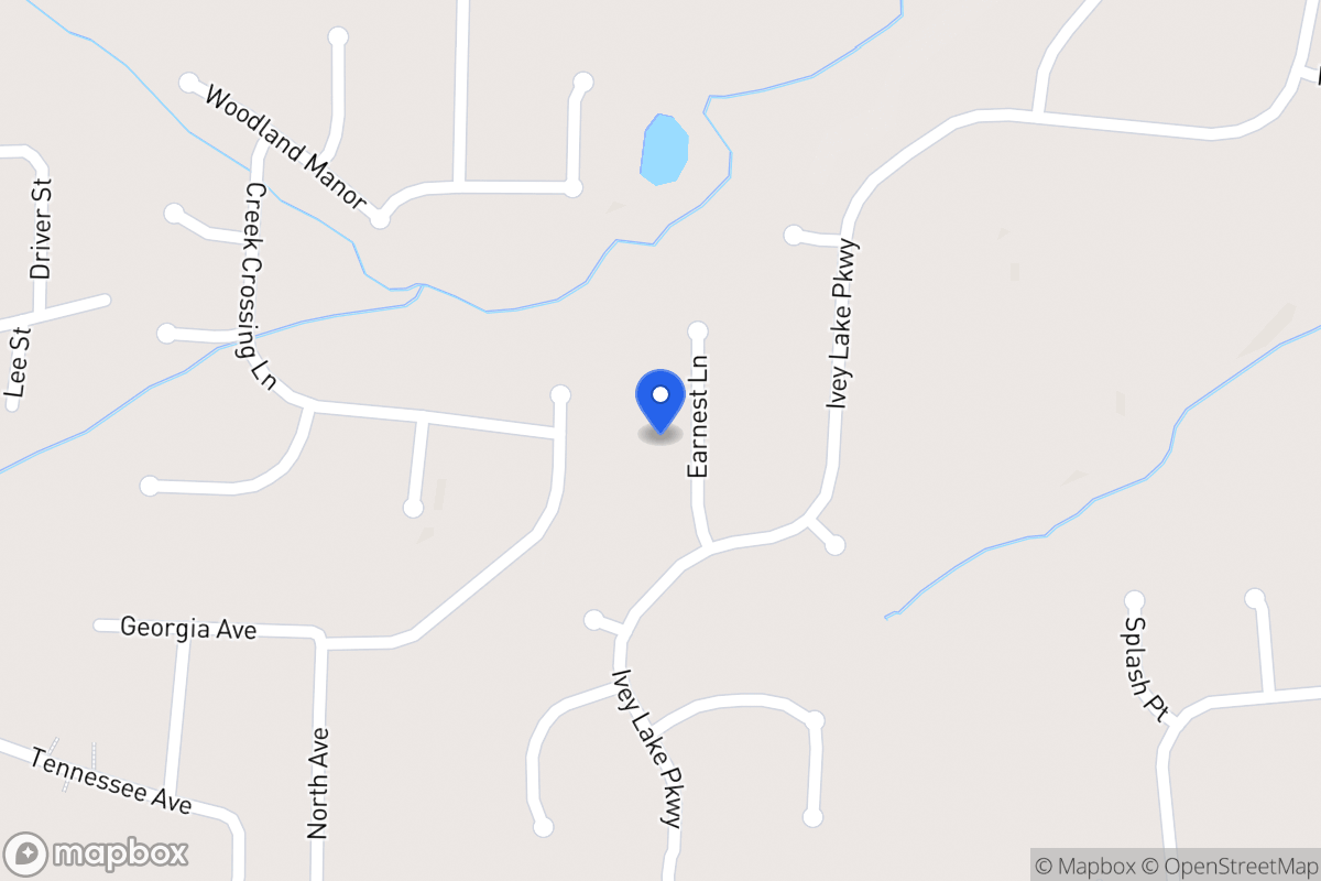 Map of 512 Earnest Ln