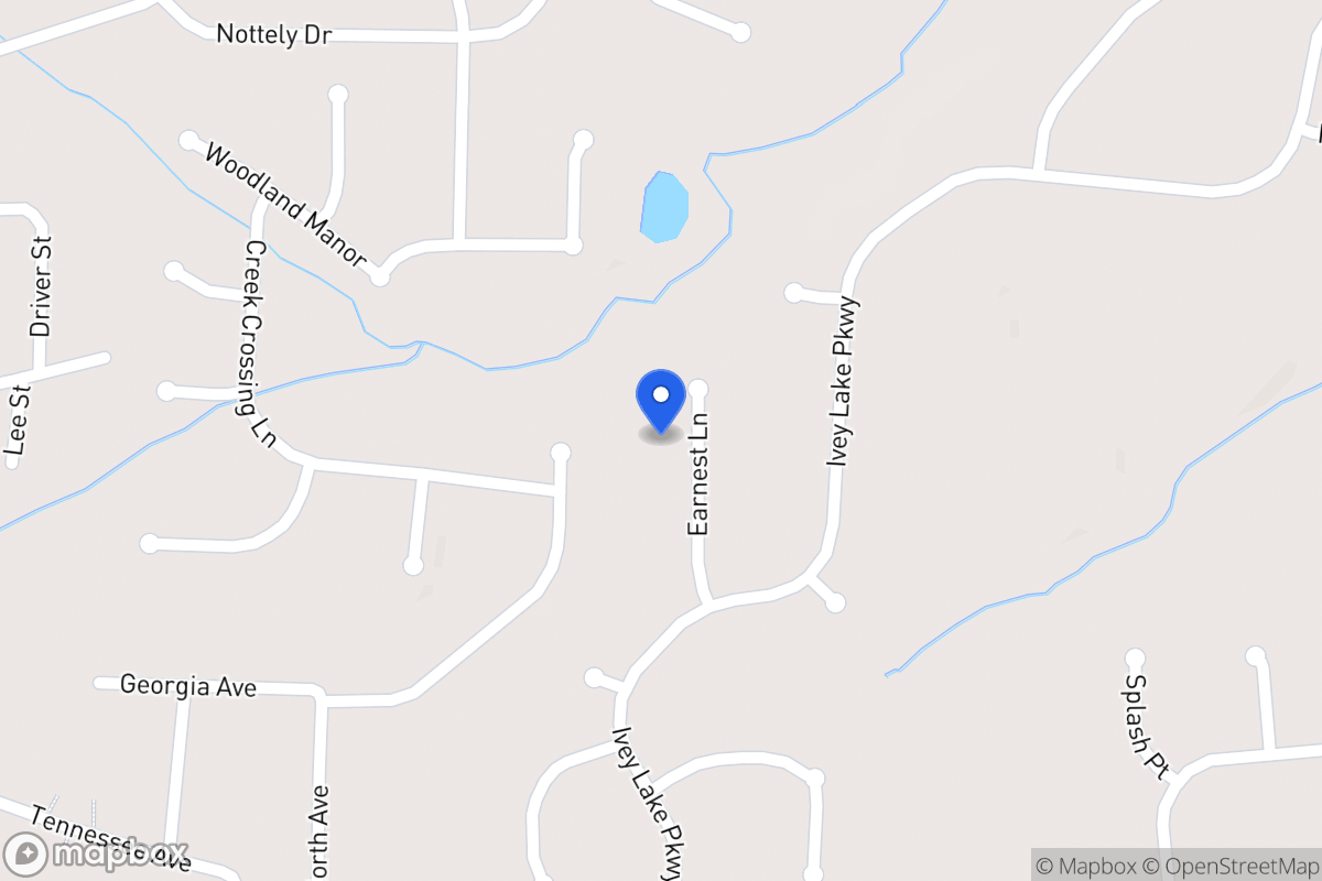Map of 520 Earnest Ln