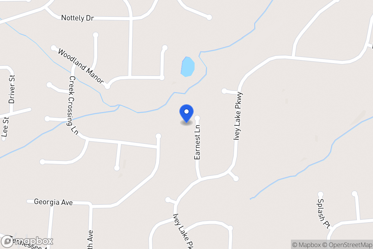 Map of 524 Earnest Ln