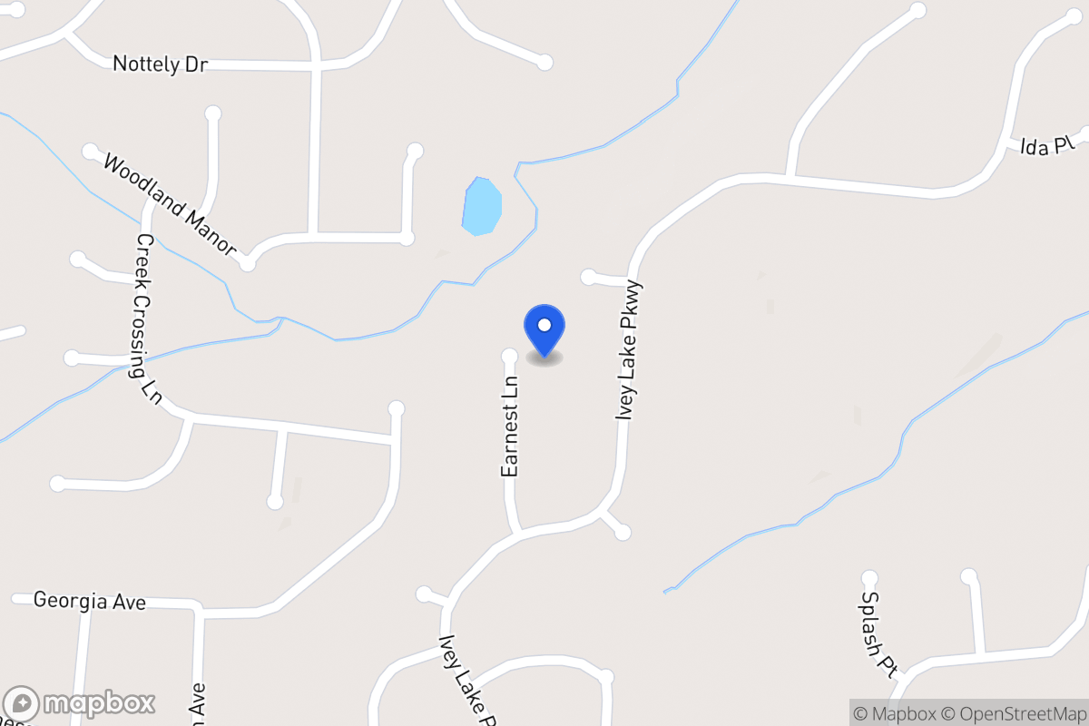 Map of 525 Earnest Ln