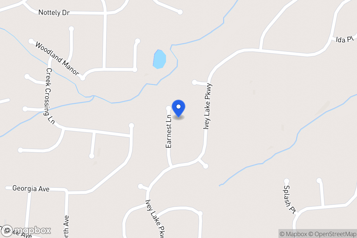 Map of 521 Earnest Ln