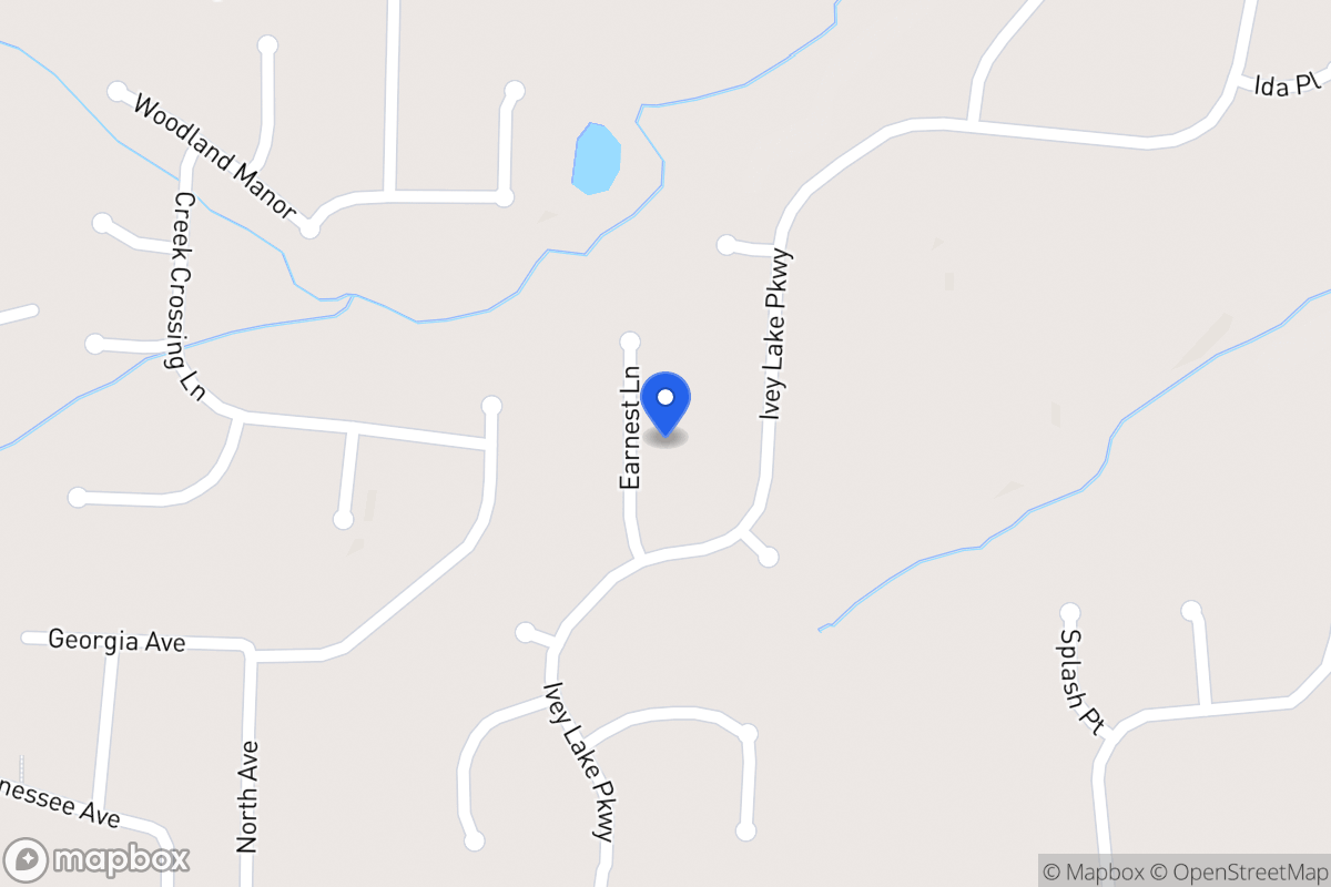 Map of 513 Earnest Ln