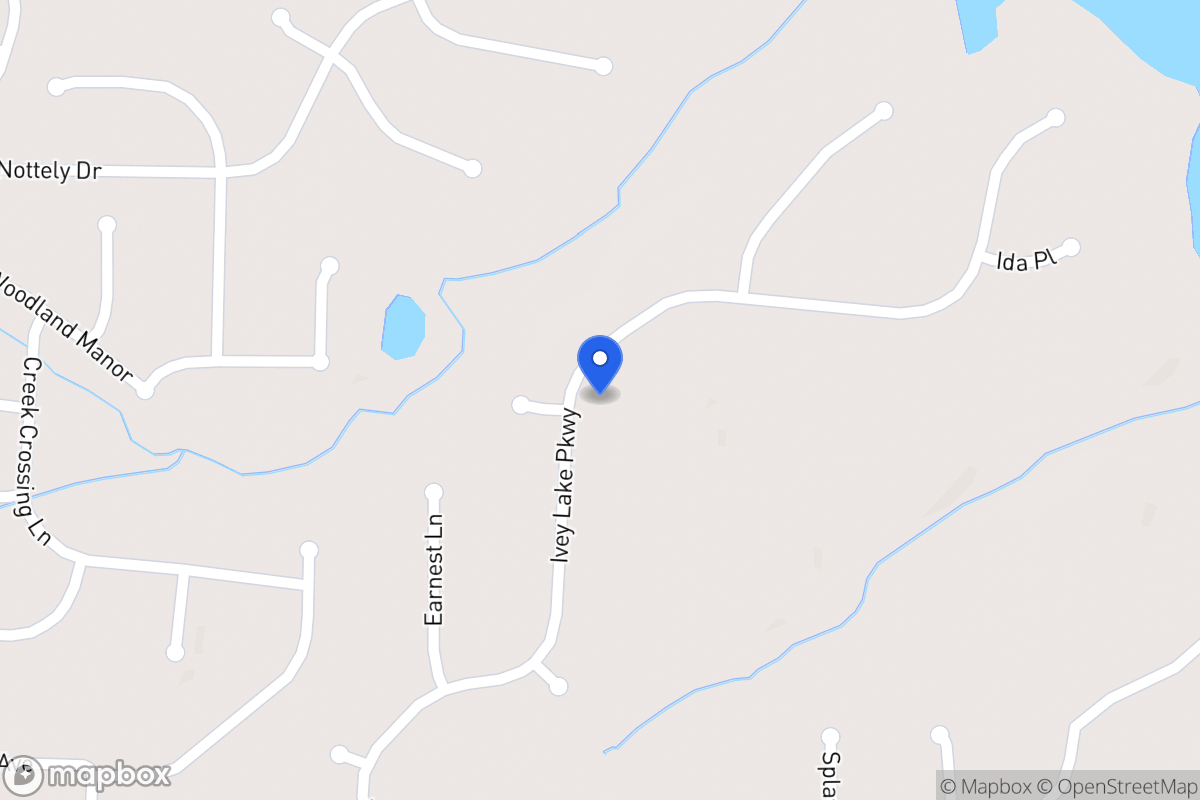 Map of 191 Ivey Lake Pkwy