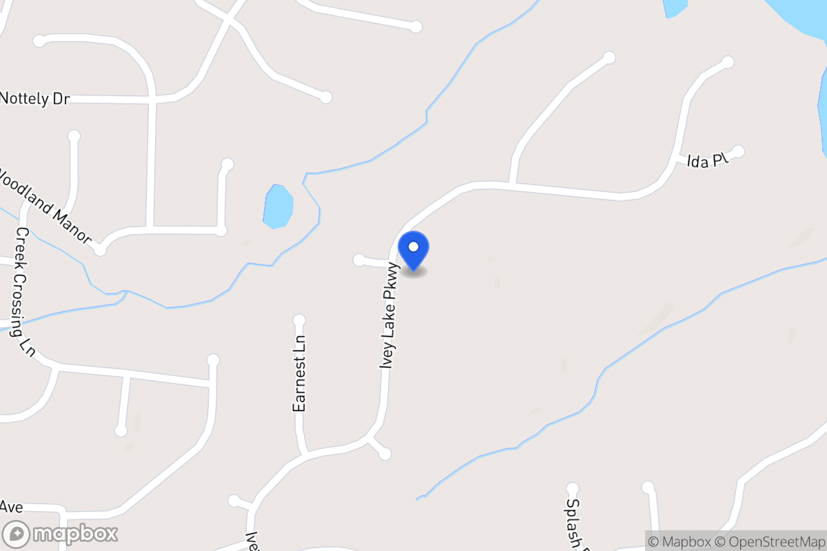 Map of 187 Ivey Lake Pkwy