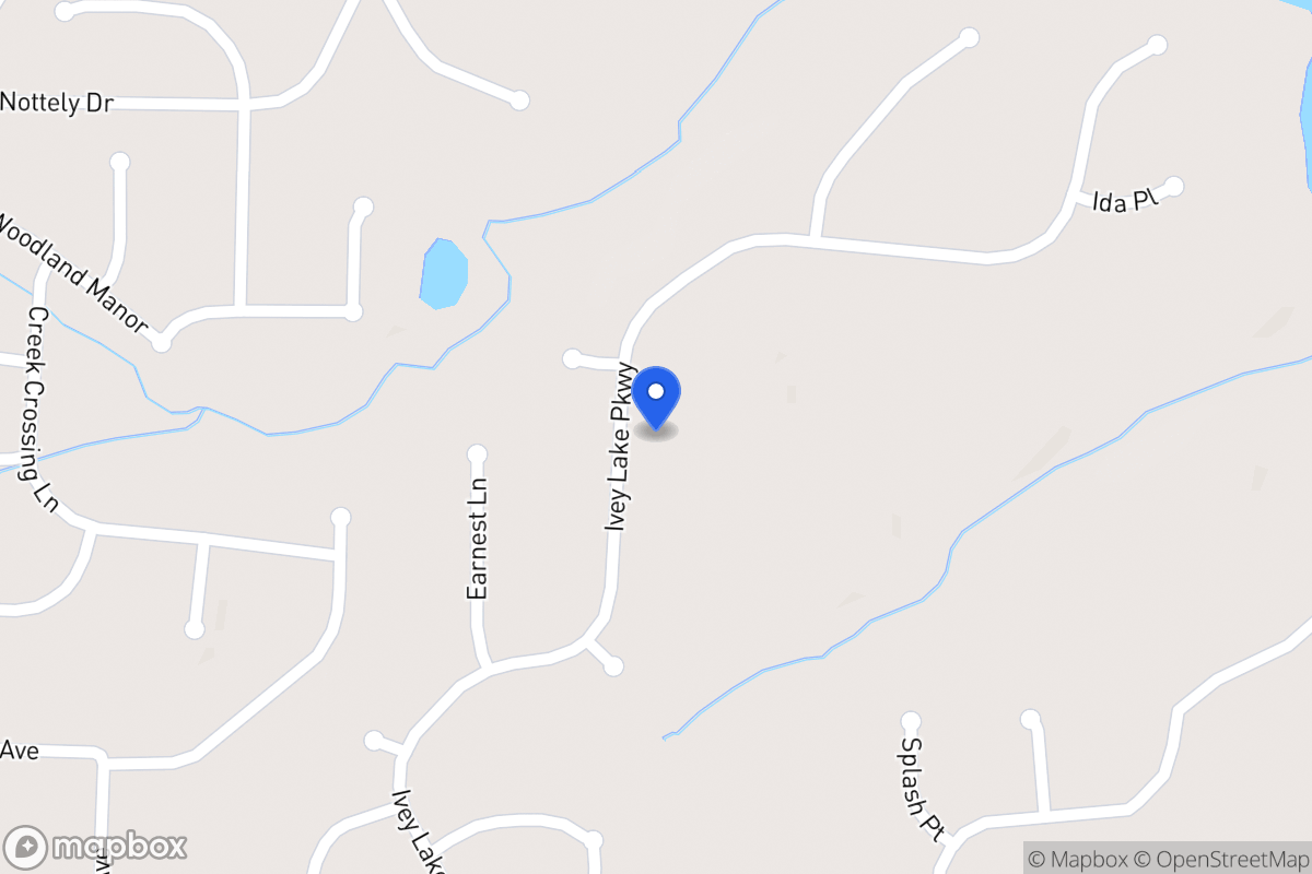 Map of 179 Ivey Lake Pkwy