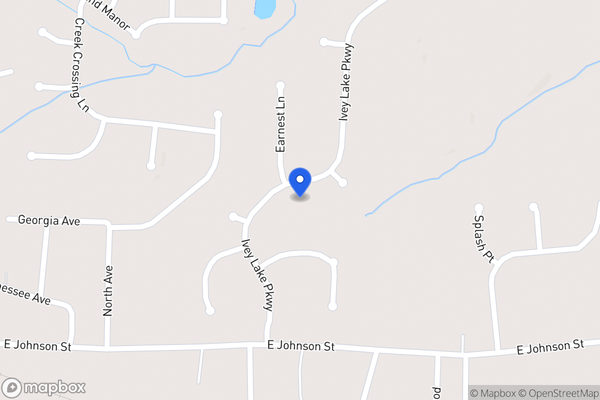 Map of 139 Ivey Lake Pkwy