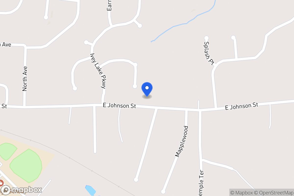 Map of 410 E Johnson St