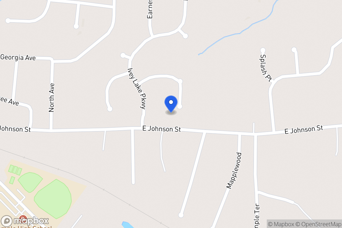 Map of 243 James Allen Pl