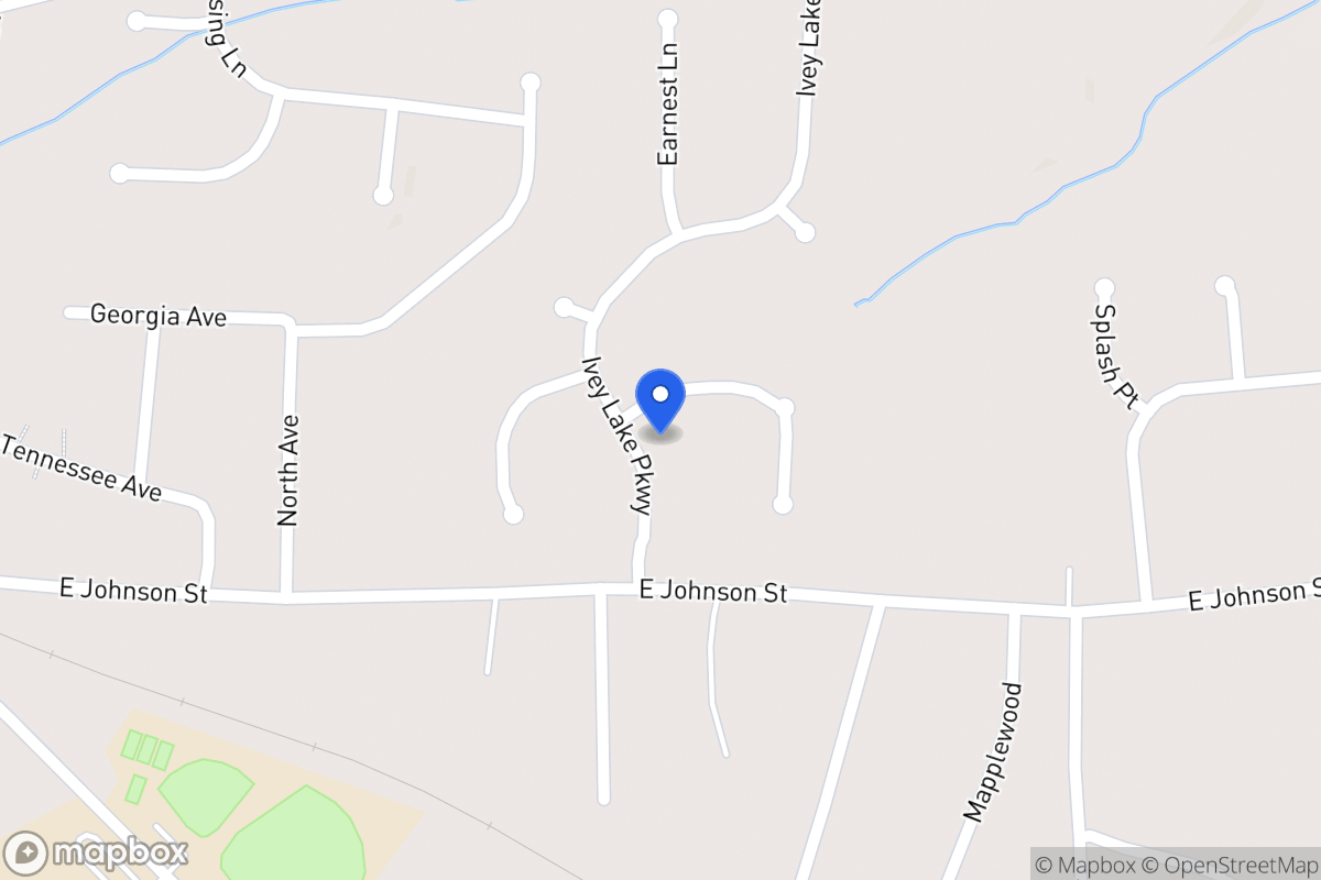 Map of 113 Ivey Lake Pkwy