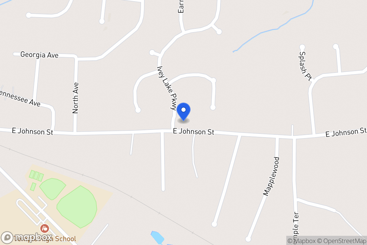 Map of 101 Ivey Lake Pkwy
