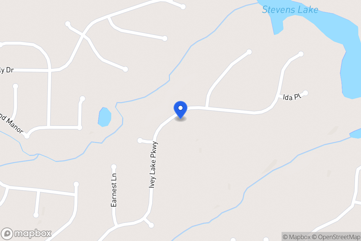 Map of 209 Ivey Lake Pkwy