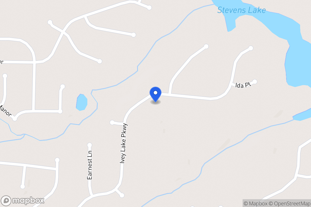 Map of 217 Ivey Lake Pkwy