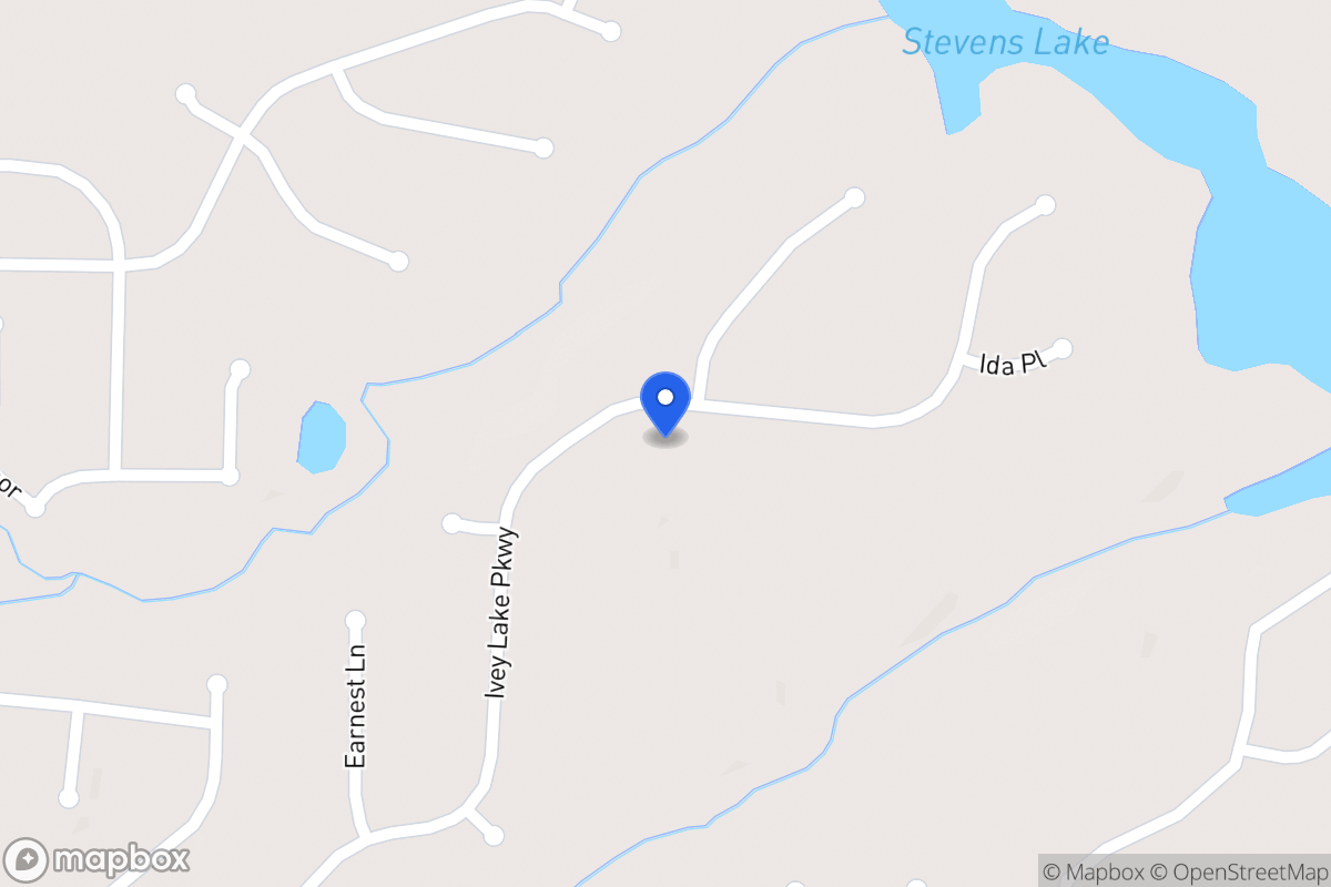 Map of 221 Ivey Lake Pkwy