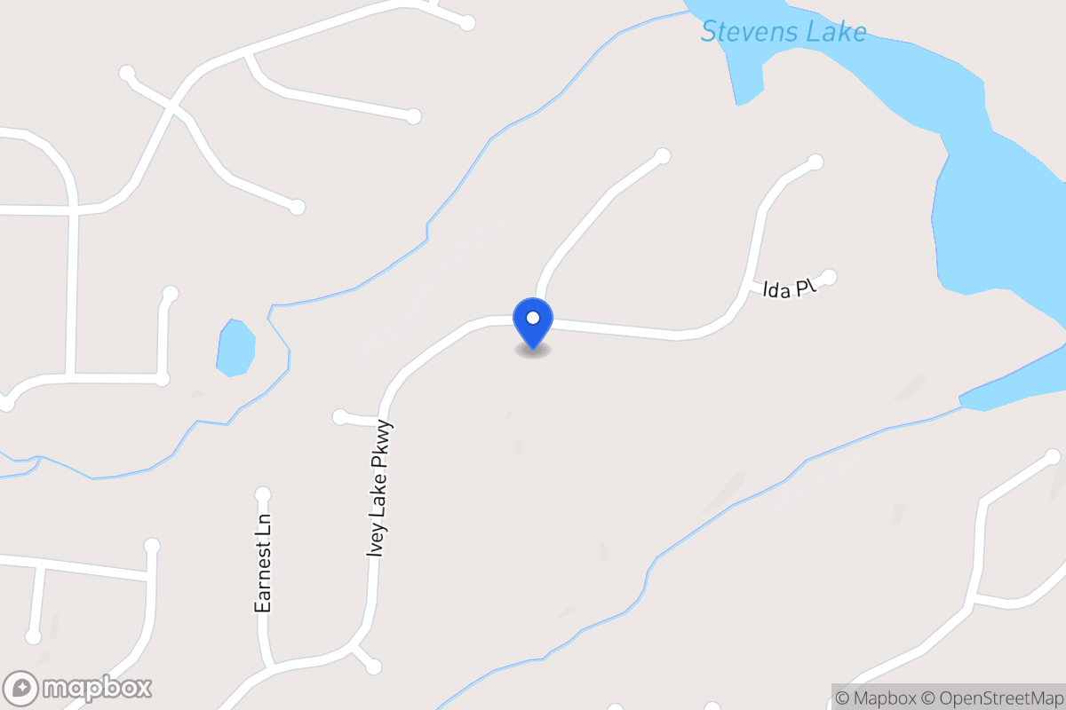 Map of 225 Ivey Lake Pkwy