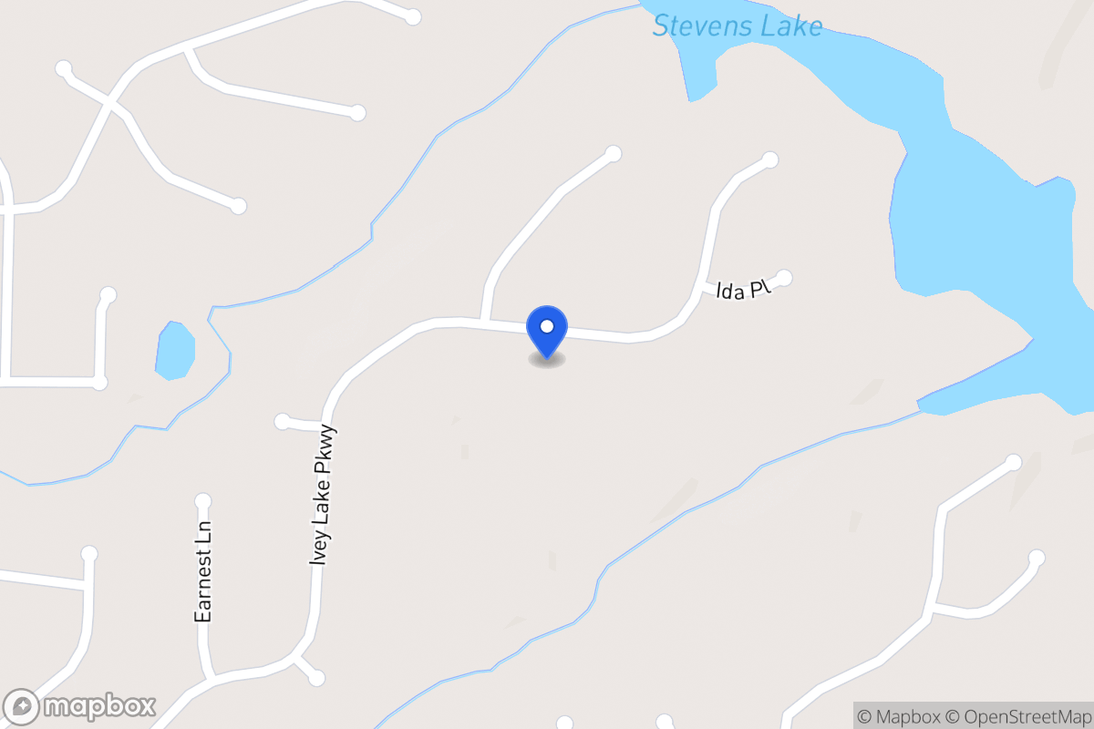 Map of 237 Ivey Lake Pkwy
