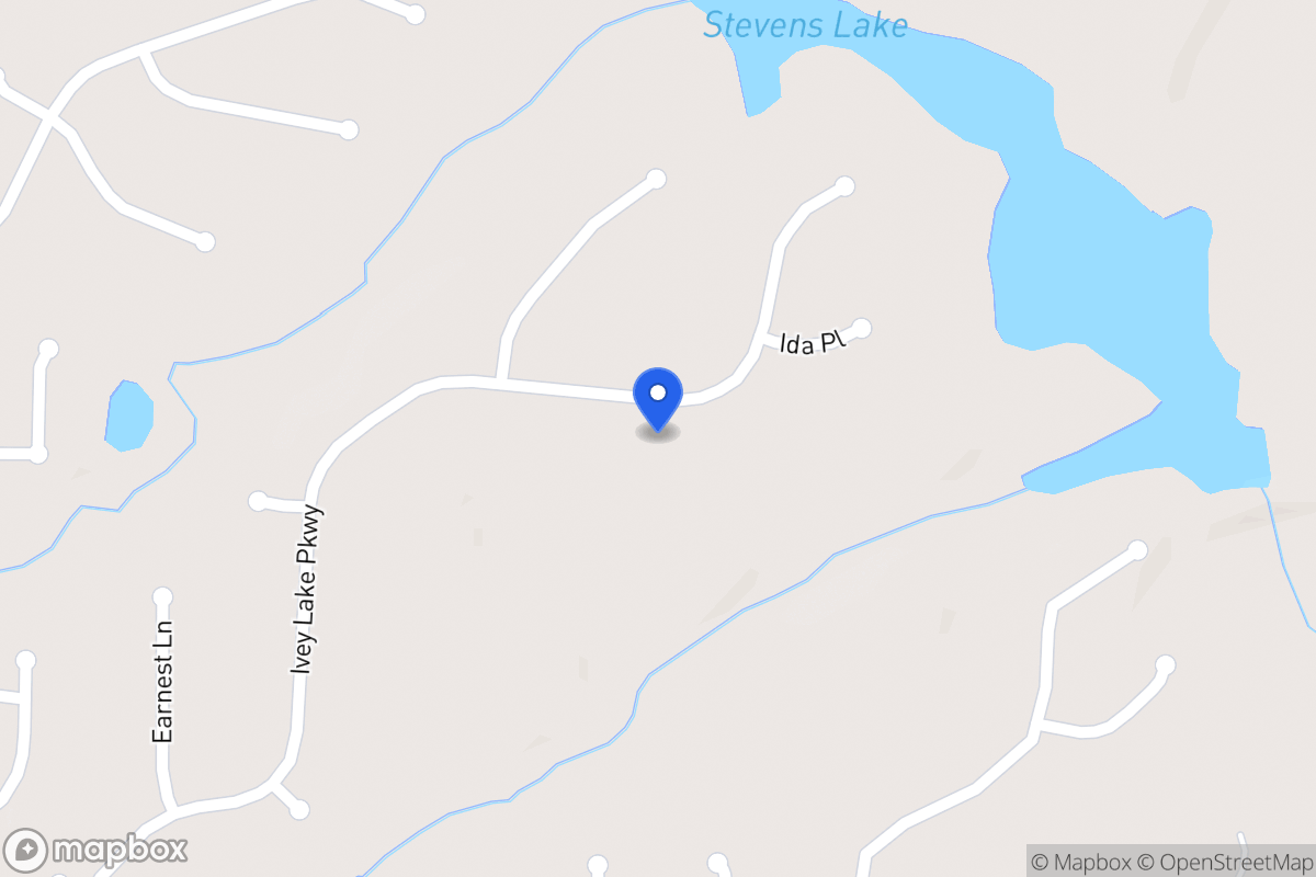 Map of 249 Ivey Lake Pkwy