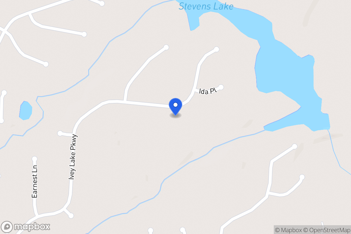 Map of 253 Ivey Lake Pkwy