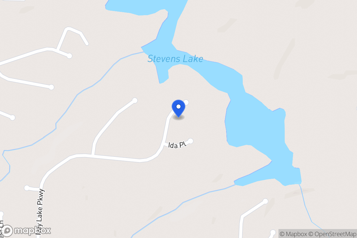 Map of 285 Ivey Lake Pkwy