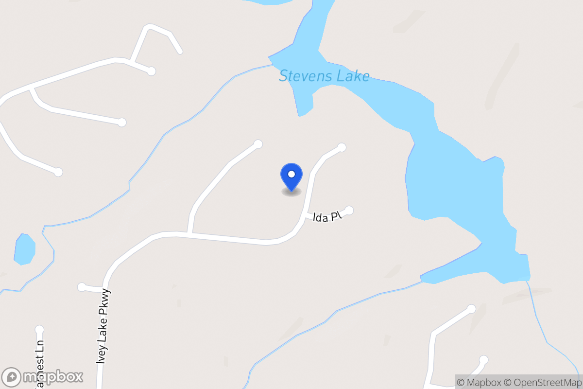 Map of 272 Ivey Lake Pkwy