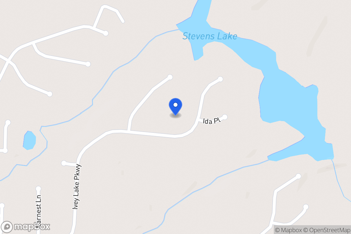 Map of 248 Ivey Lake Pkwy