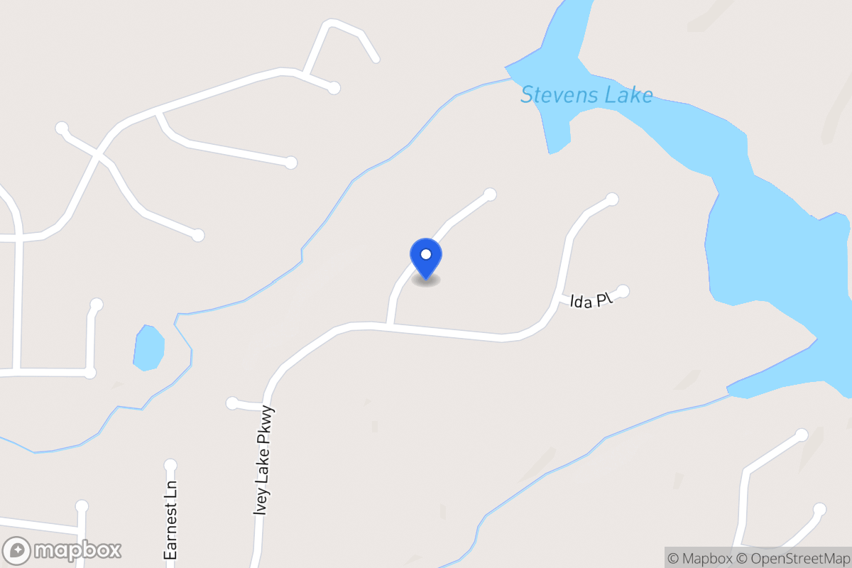Map of 409 Steadham Ct
