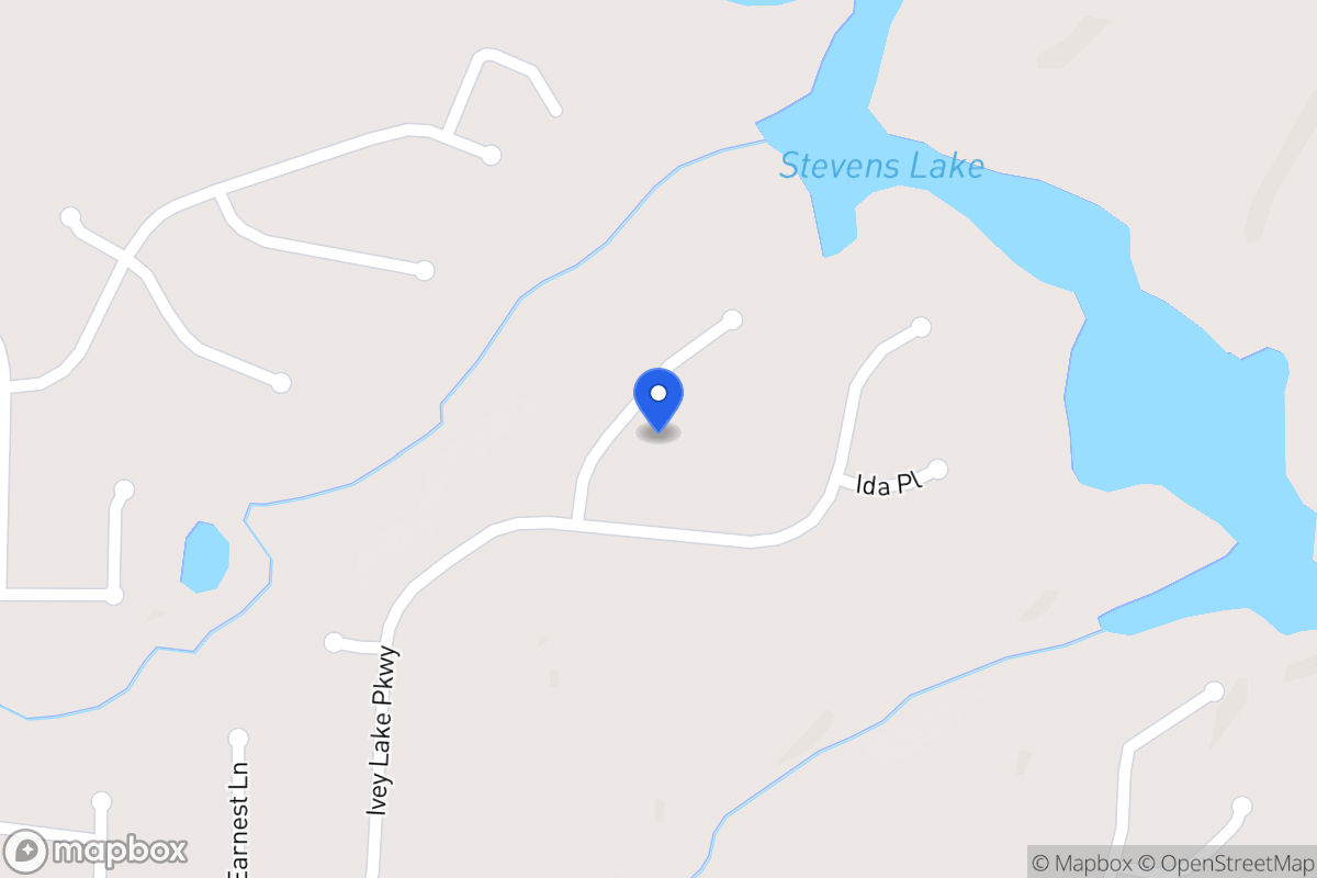 Map of 413 Steadham Ct