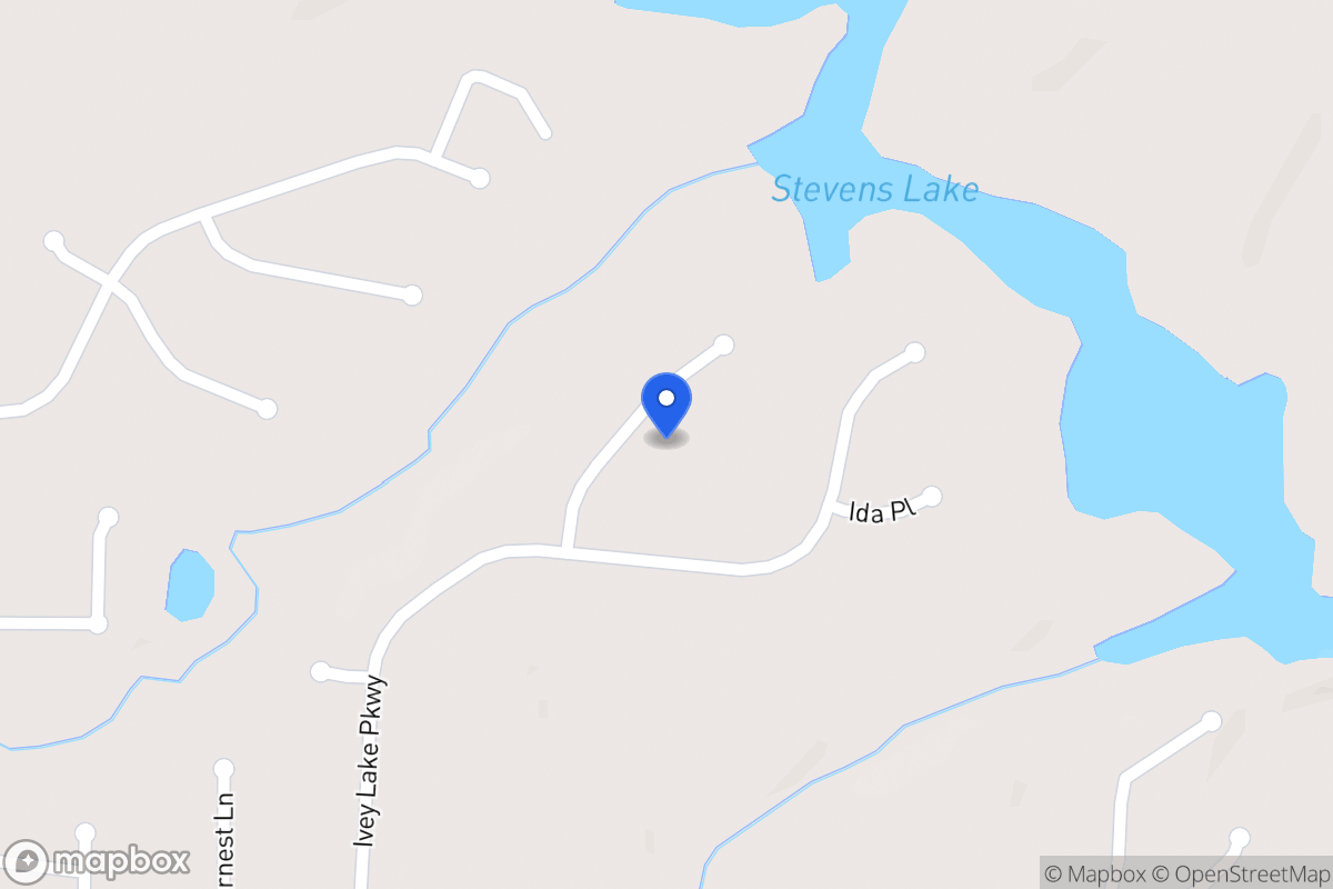 Map of 417 Steadham Ct