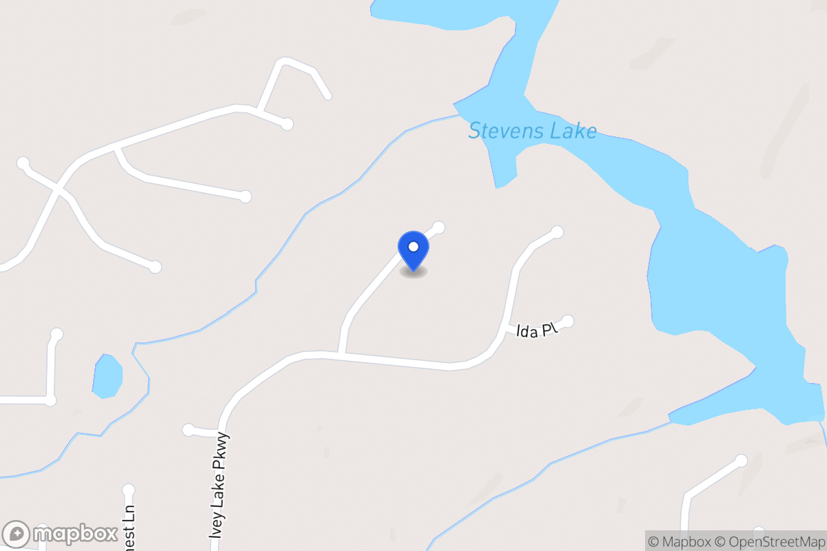 Map of 421 Steadham Ct