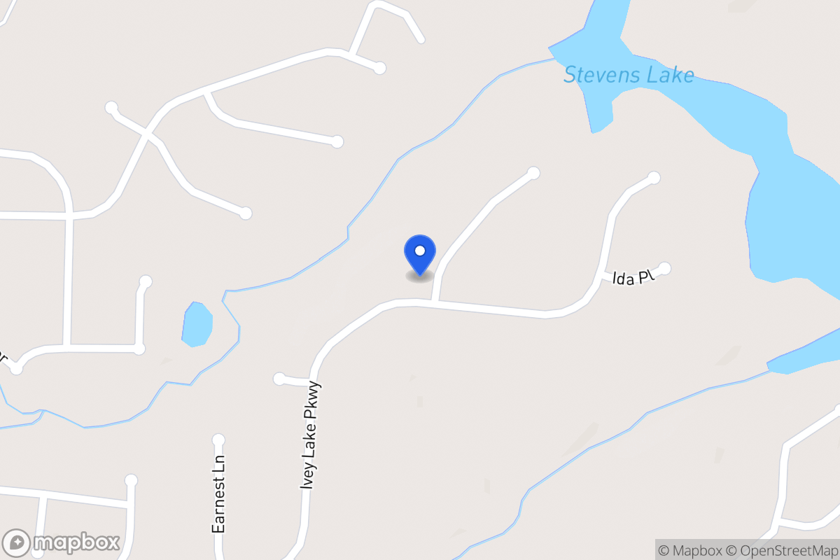 Map of 224 Ivey Lake Pkwy