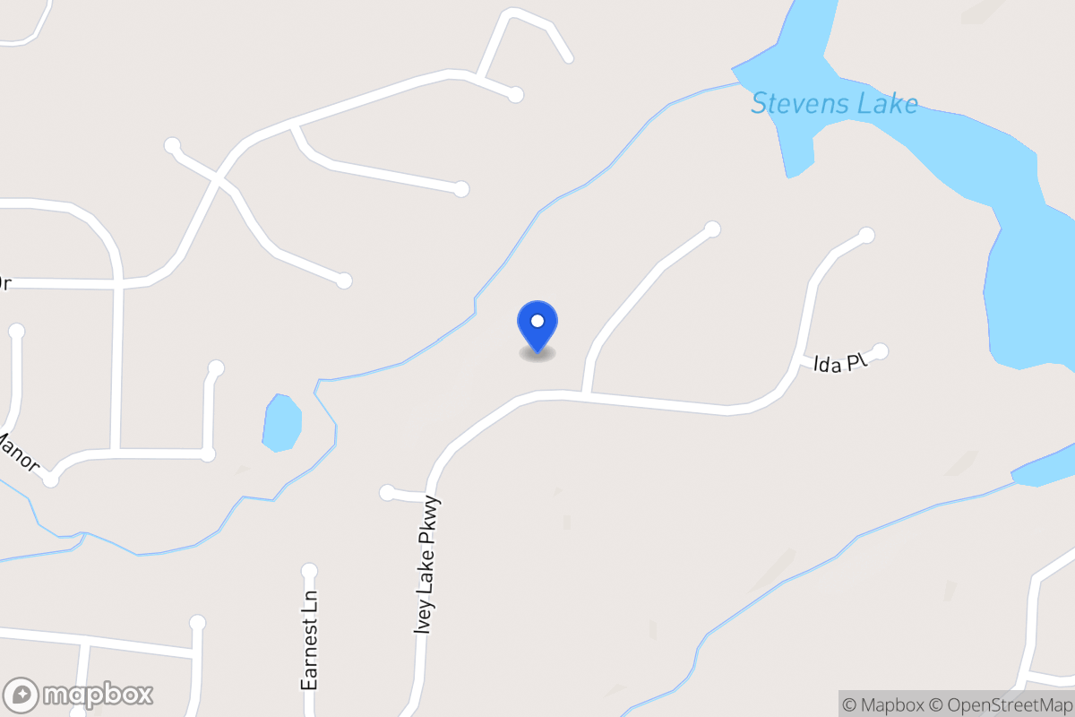 Map of 220 Ivey Lake Pkwy
