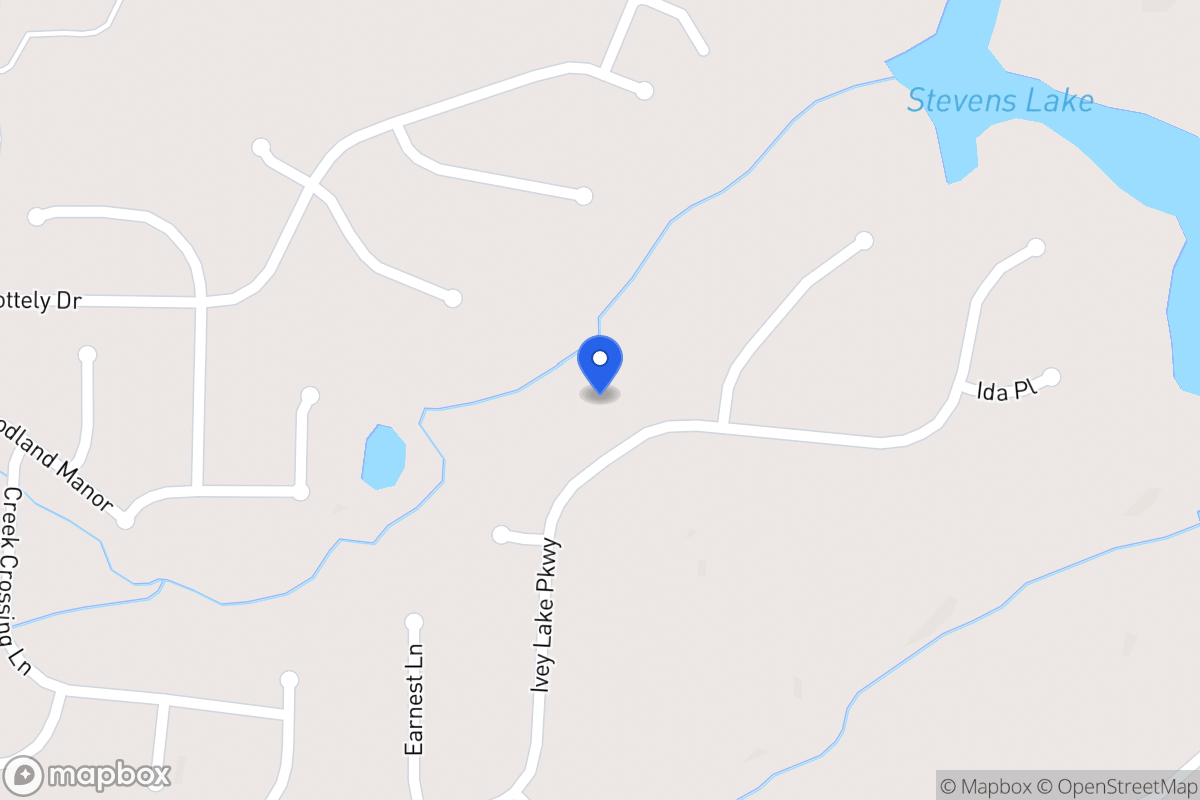 Map of 212 Ivey Lake Pkwy
