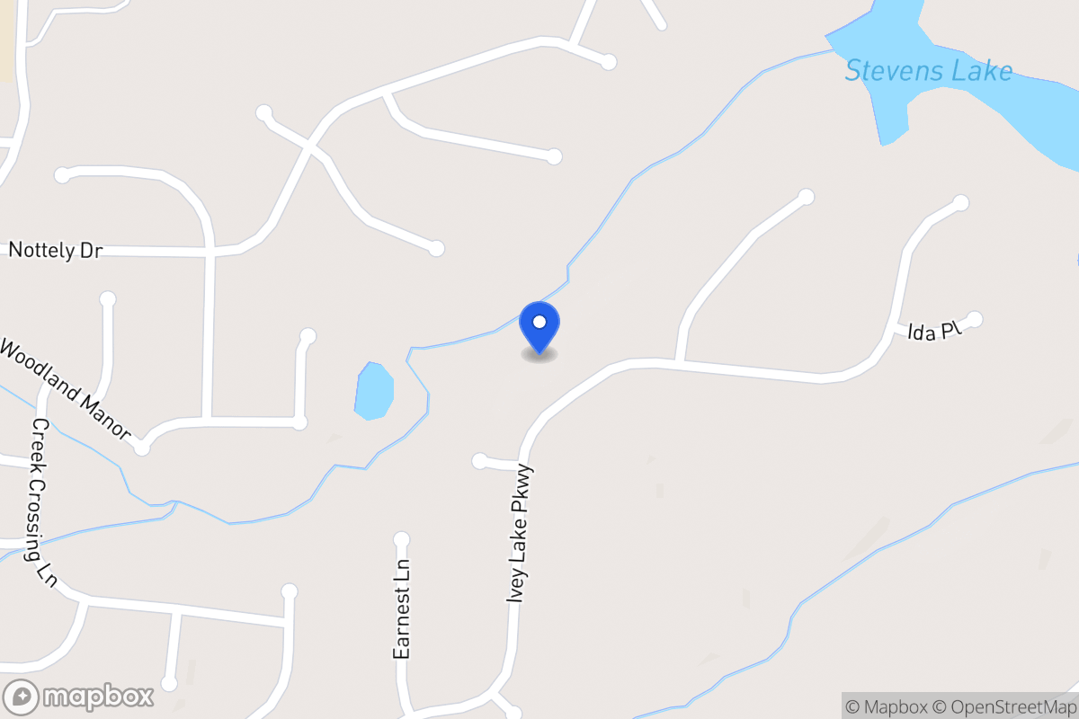 Map of 204 Ivey Lake Pkwy