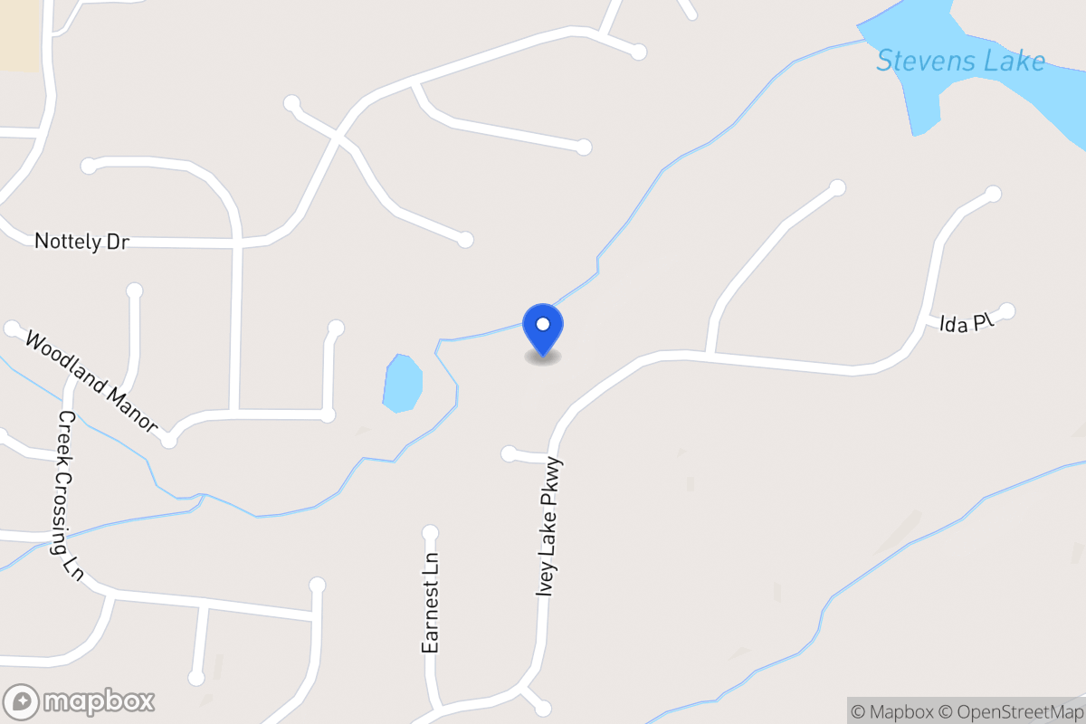 Map of 200 Ivey Lake Pkwy
