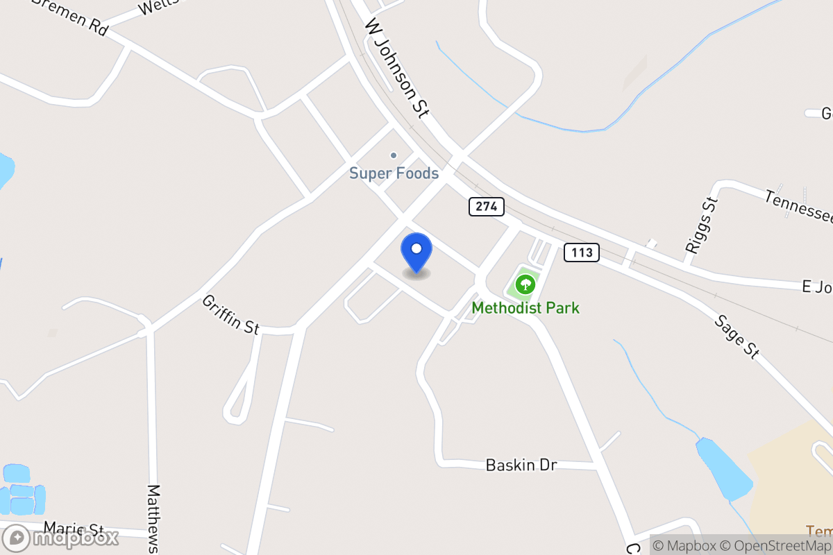 Map of 24 E Buchanan St