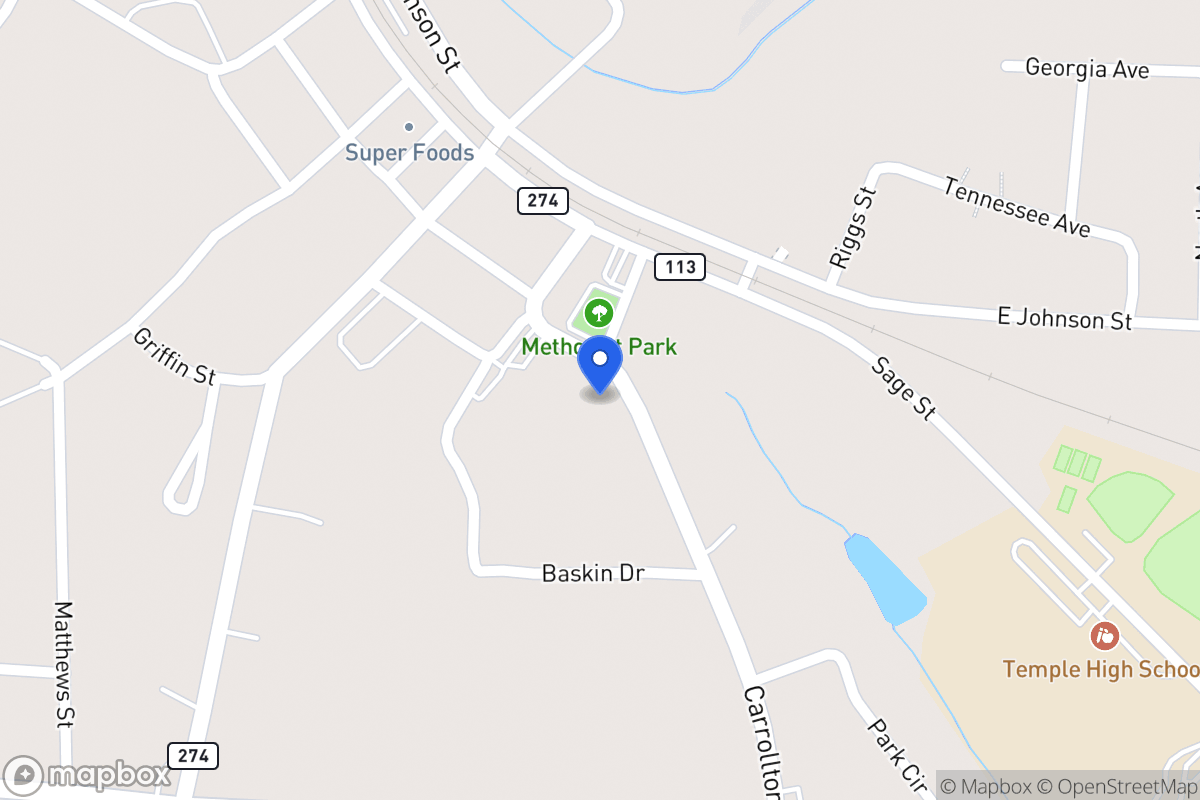 Map of 59 Carrollton St