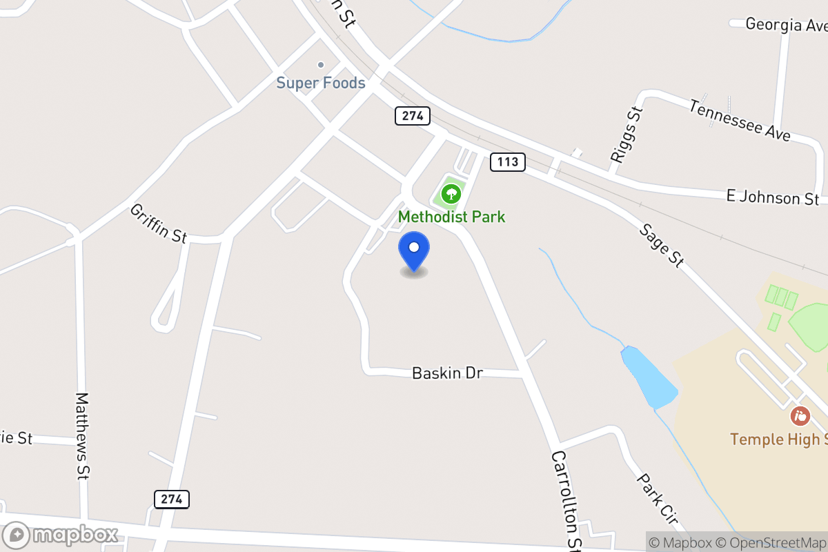 Map of 45 Carrollton St