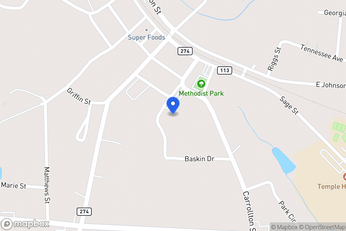 Map of 37 Carrollton St