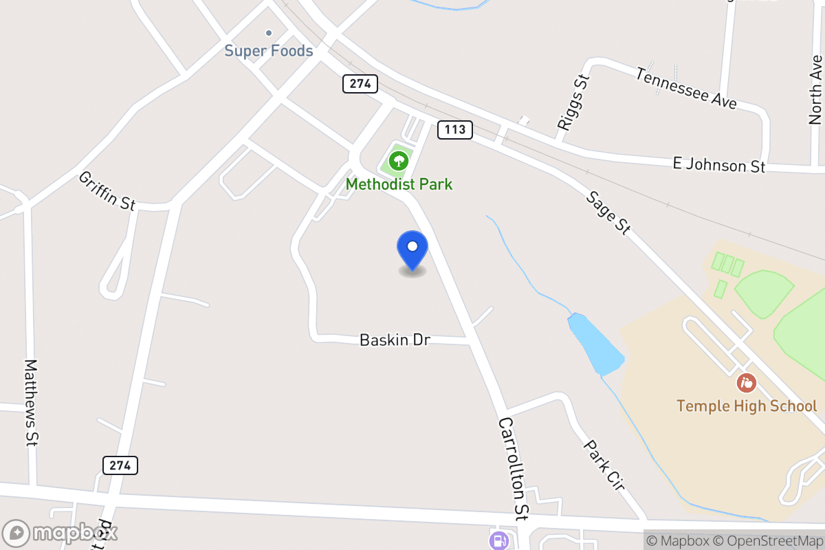 Map of 95 Carrollton St